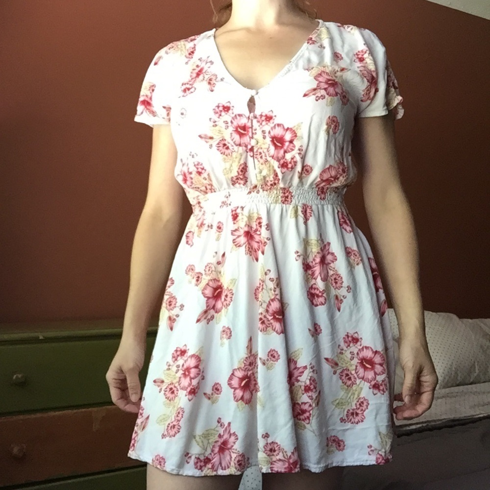 Floral Farewell Summer Dress